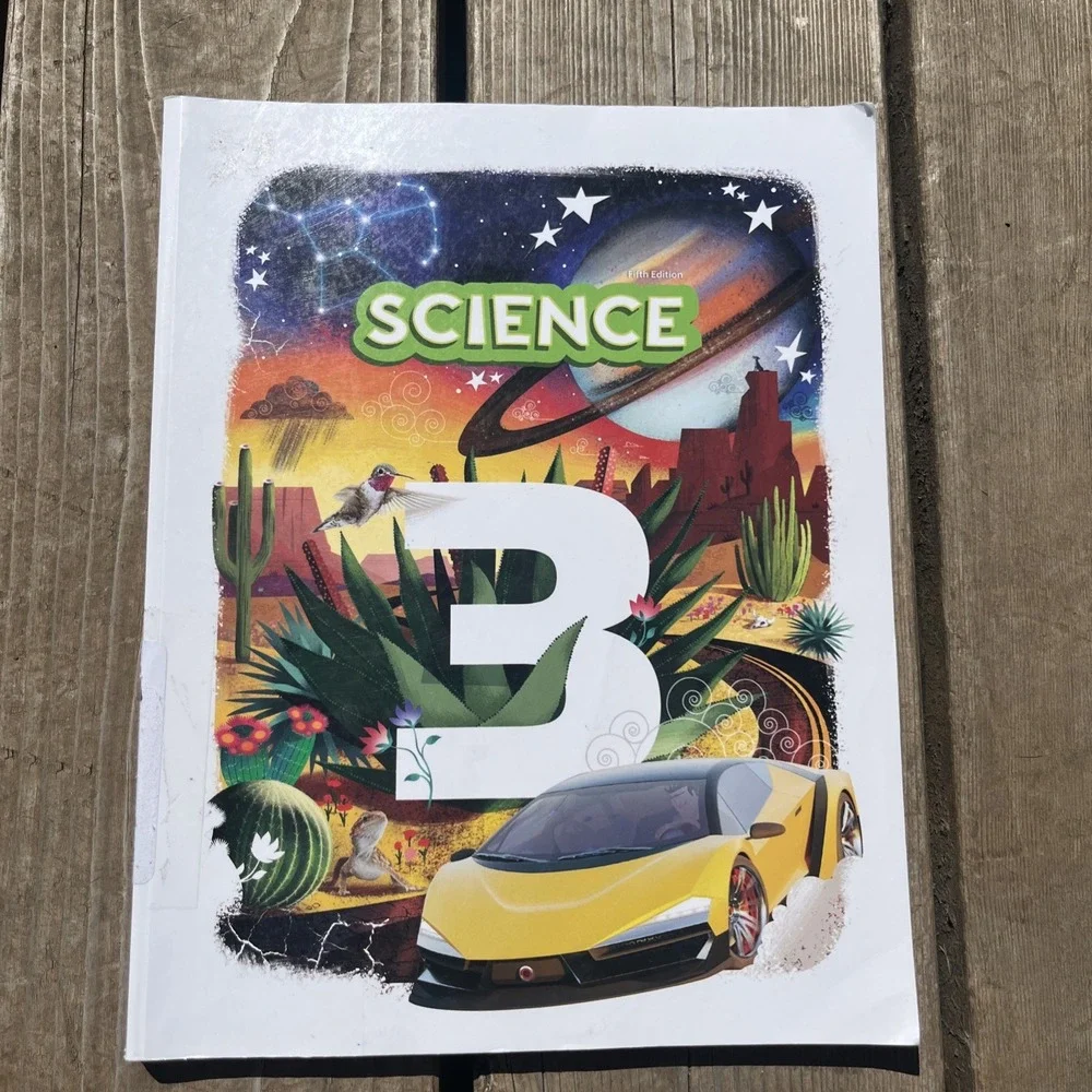 BJU Science 3 Student Textbook  Fifth Edition 3rd Grade Homeschool